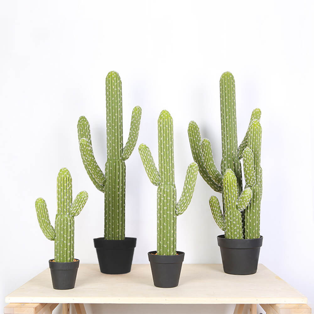 saguaro cactus house plants Wholesale Price Artificial Saguaro Cactus Potted Fake Cactus Big – AMG