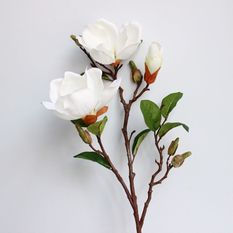 Artificial Magnolia Flowers Bouquet