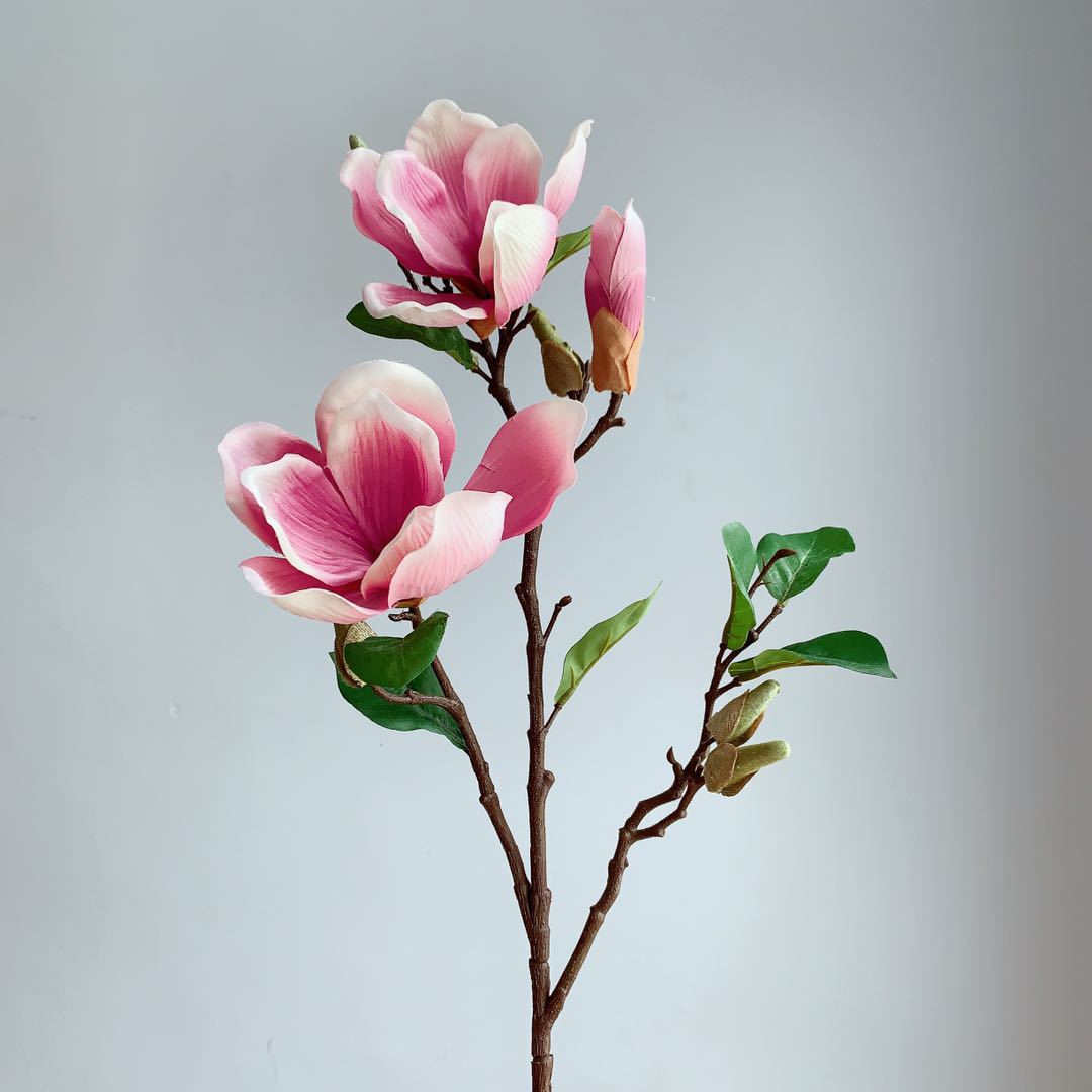Artificial Magnolia Flowers Bouquet