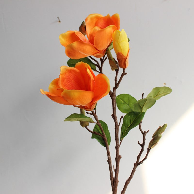 Artificial Magnolia Flowers Bouquet