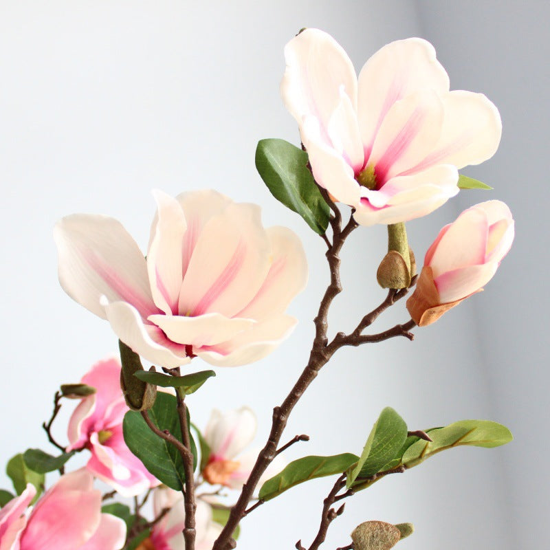 Artificial Magnolia Flowers Bouquet
