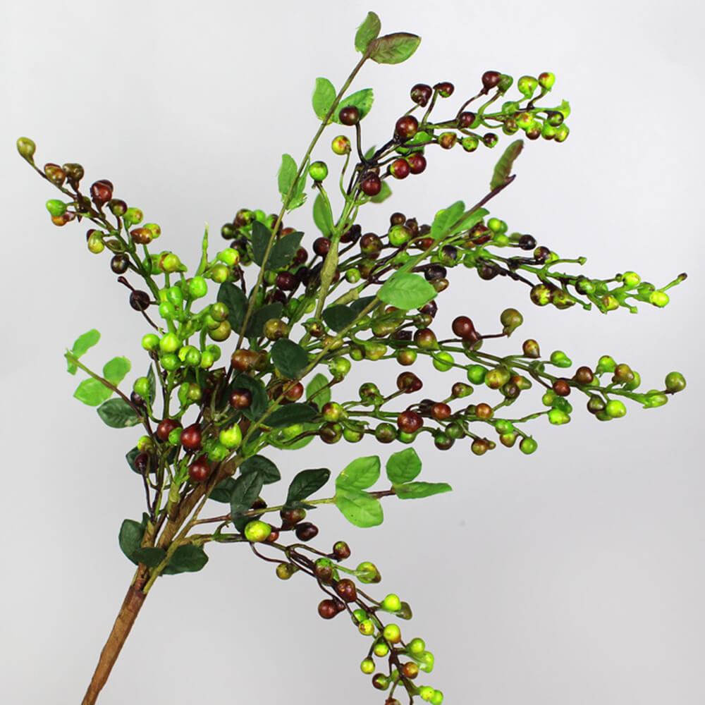 Artificial Love Bean Berries Branches Spray Flowers Plant