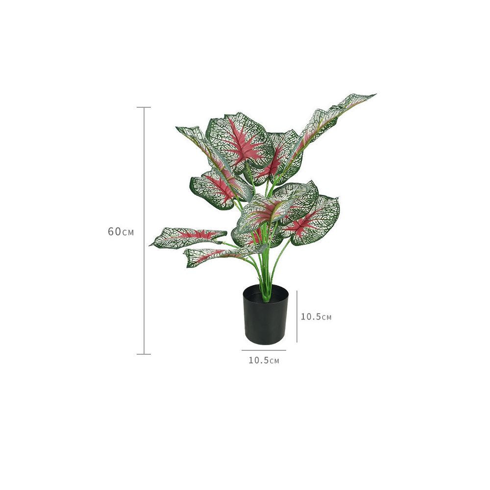 Artificial Plants in Pots Middle Size Indoor