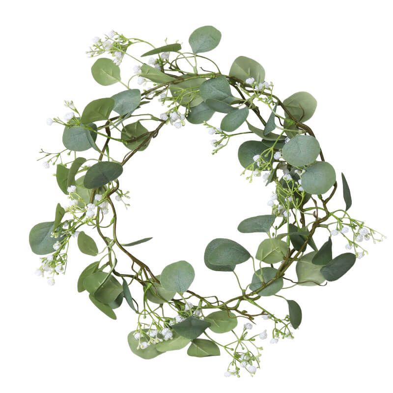 Eucalyptus Leaves Garland With Flowers