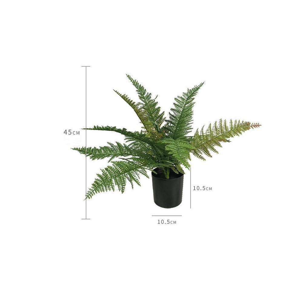 Artificial Plants in Pots Middle Size Indoor