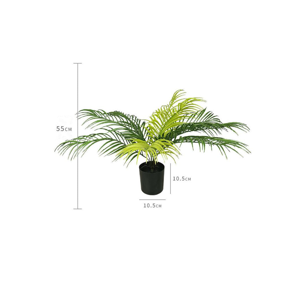 Artificial Plants in Pots Middle Size Indoor