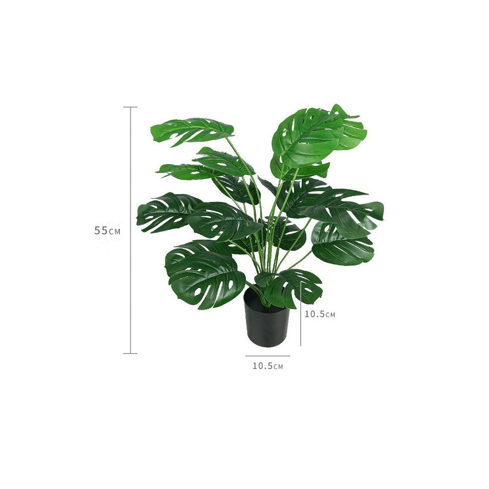 Artificial Plants in Pots Middle Size Indoor