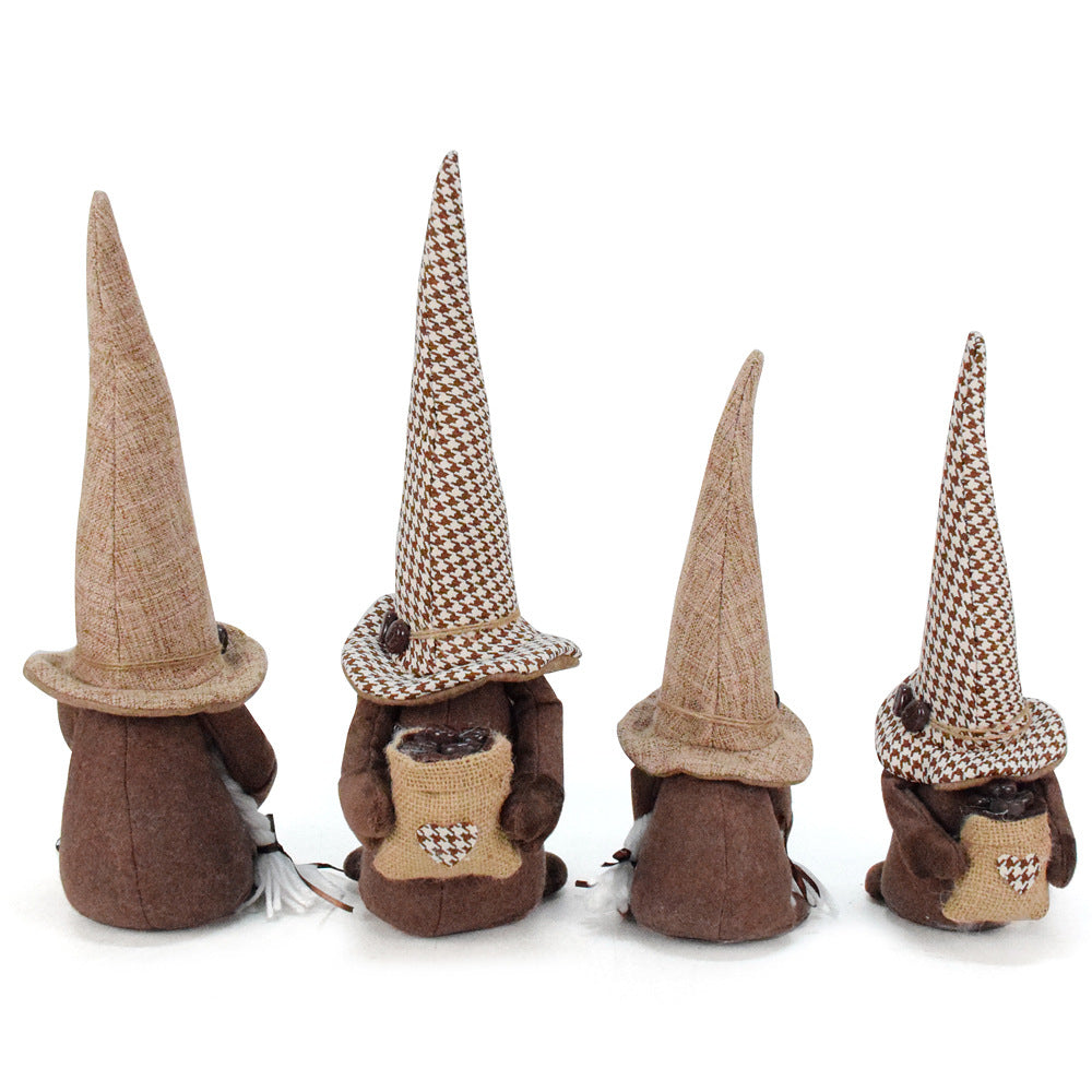 Dwarf Doll Ornaments Coffee Shop Decorations
