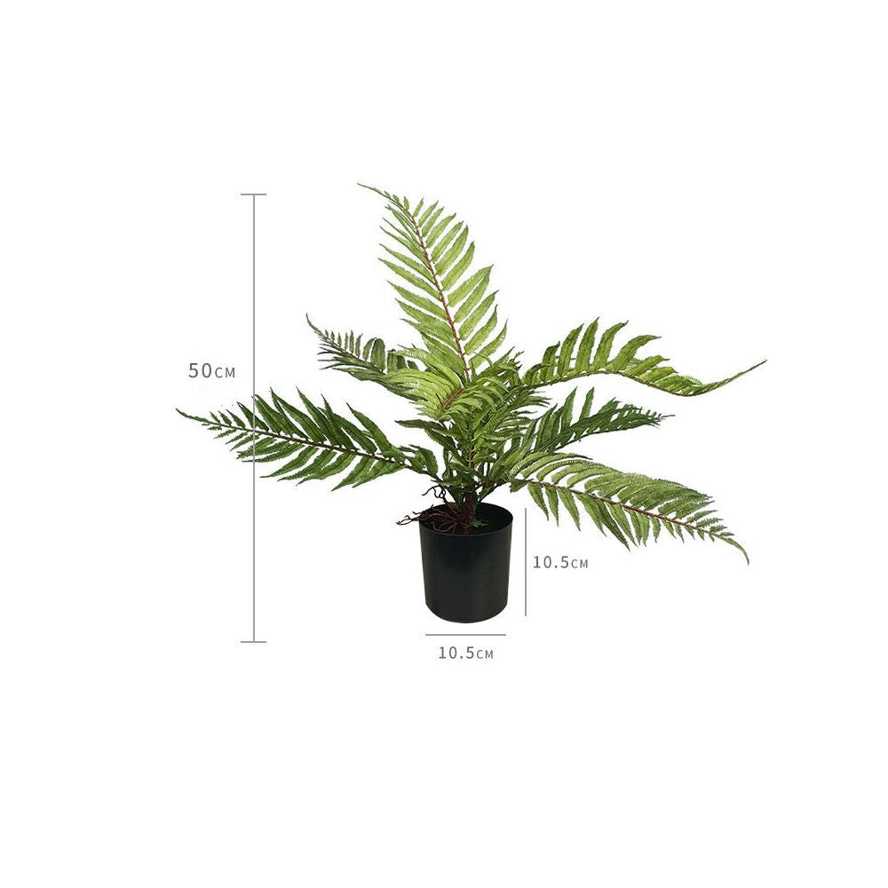 Artificial Plants in Pots Middle Size Indoor