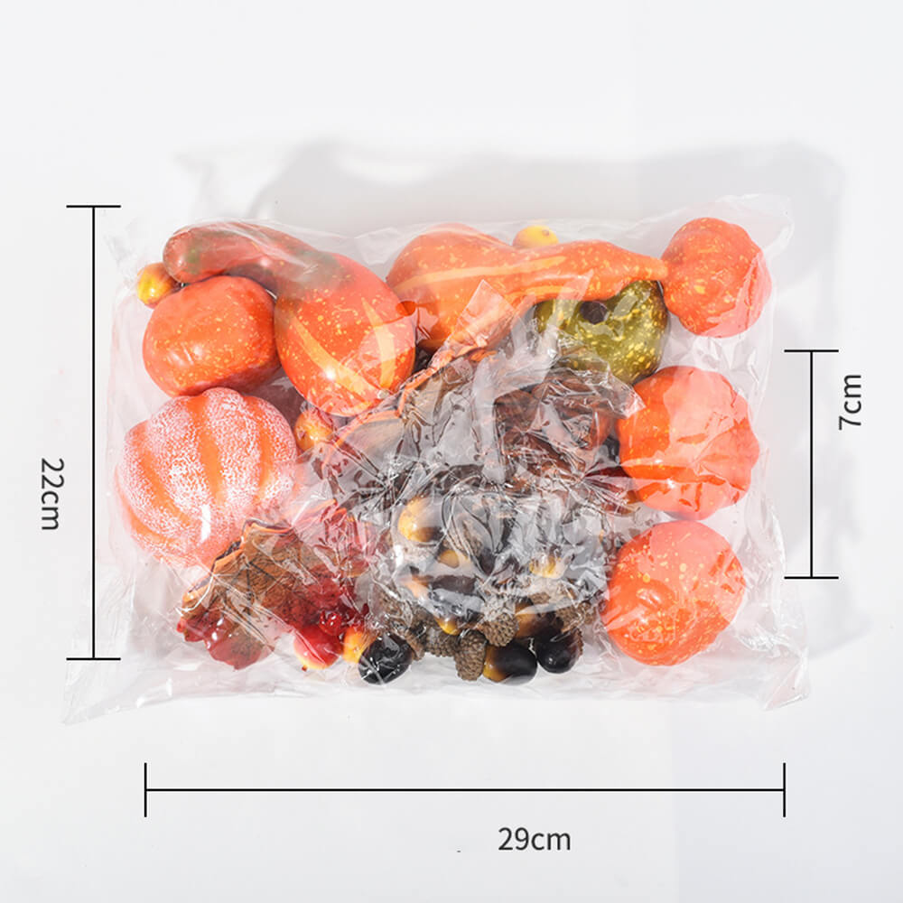 Thanksgiving Artificial Pumpkins Fall Decorations for Home