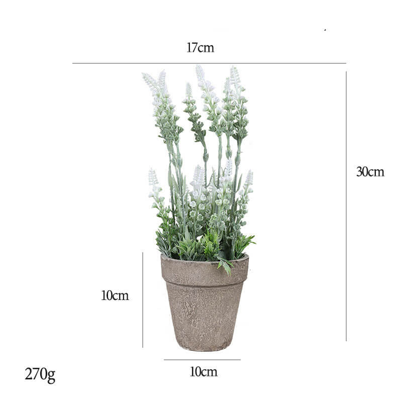 Office Desk Mini Artificial Plants Pot