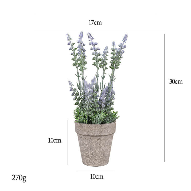 Office Desk Mini Artificial Plants Pot