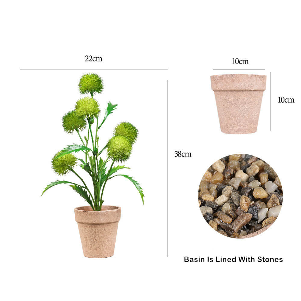 Office Desk Mini Artificial Plants Pot