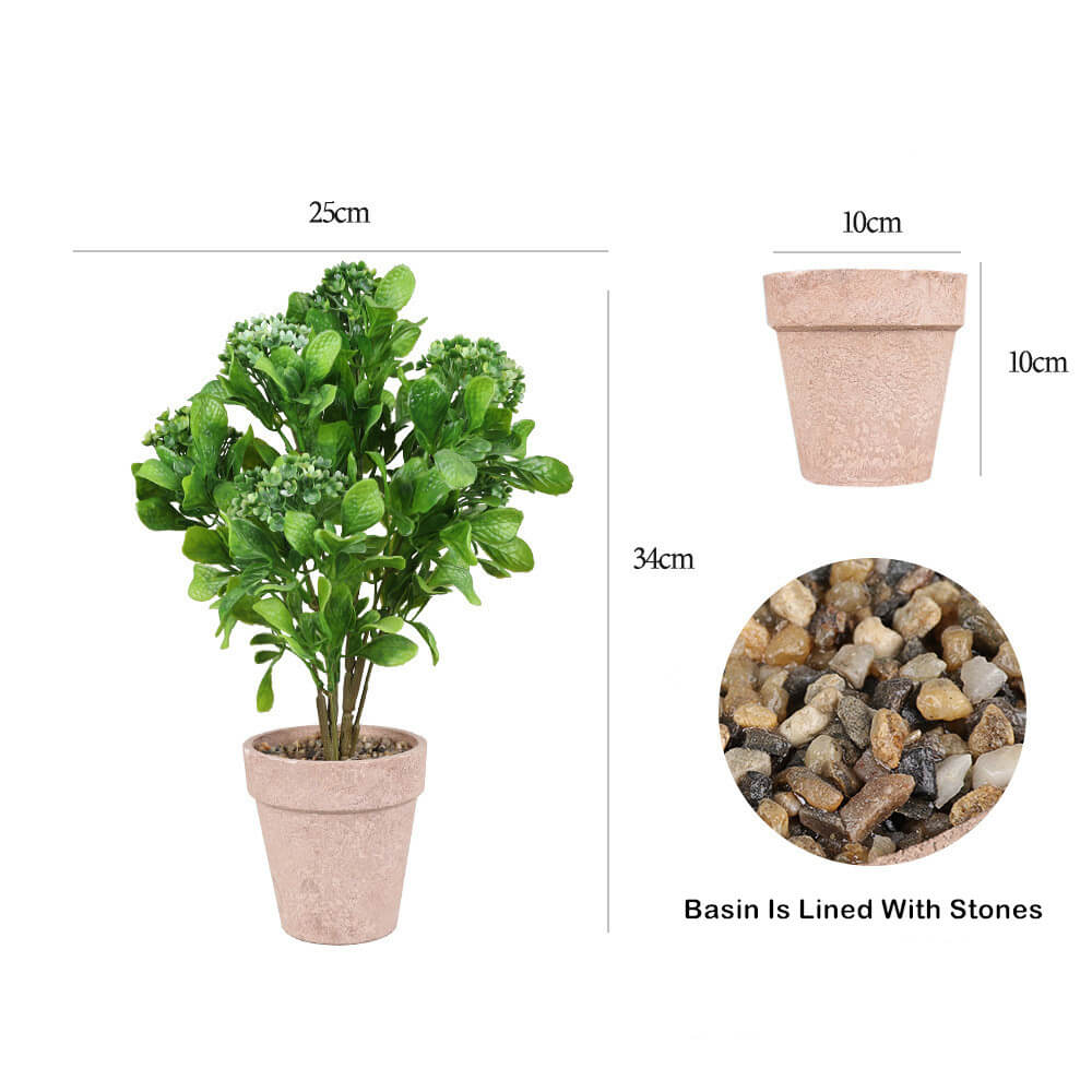 Office Desk Mini Artificial Plants Pot