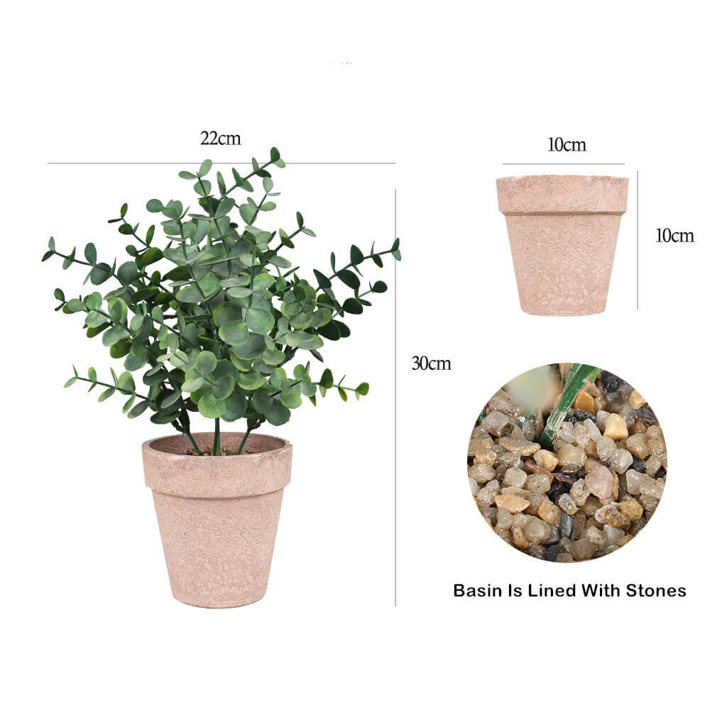 Office Desk Mini Artificial Plants Pot