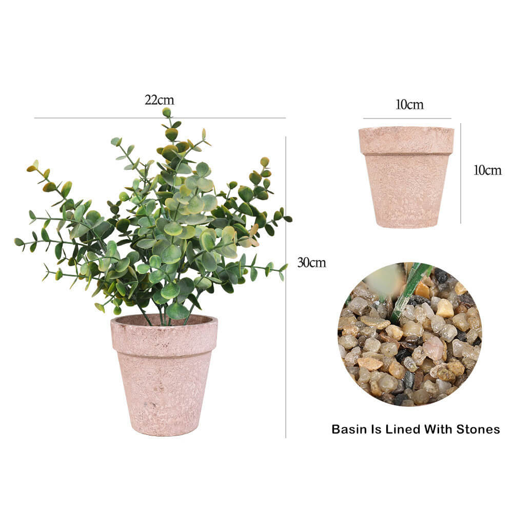 Office Desk Mini Artificial Plants Pot