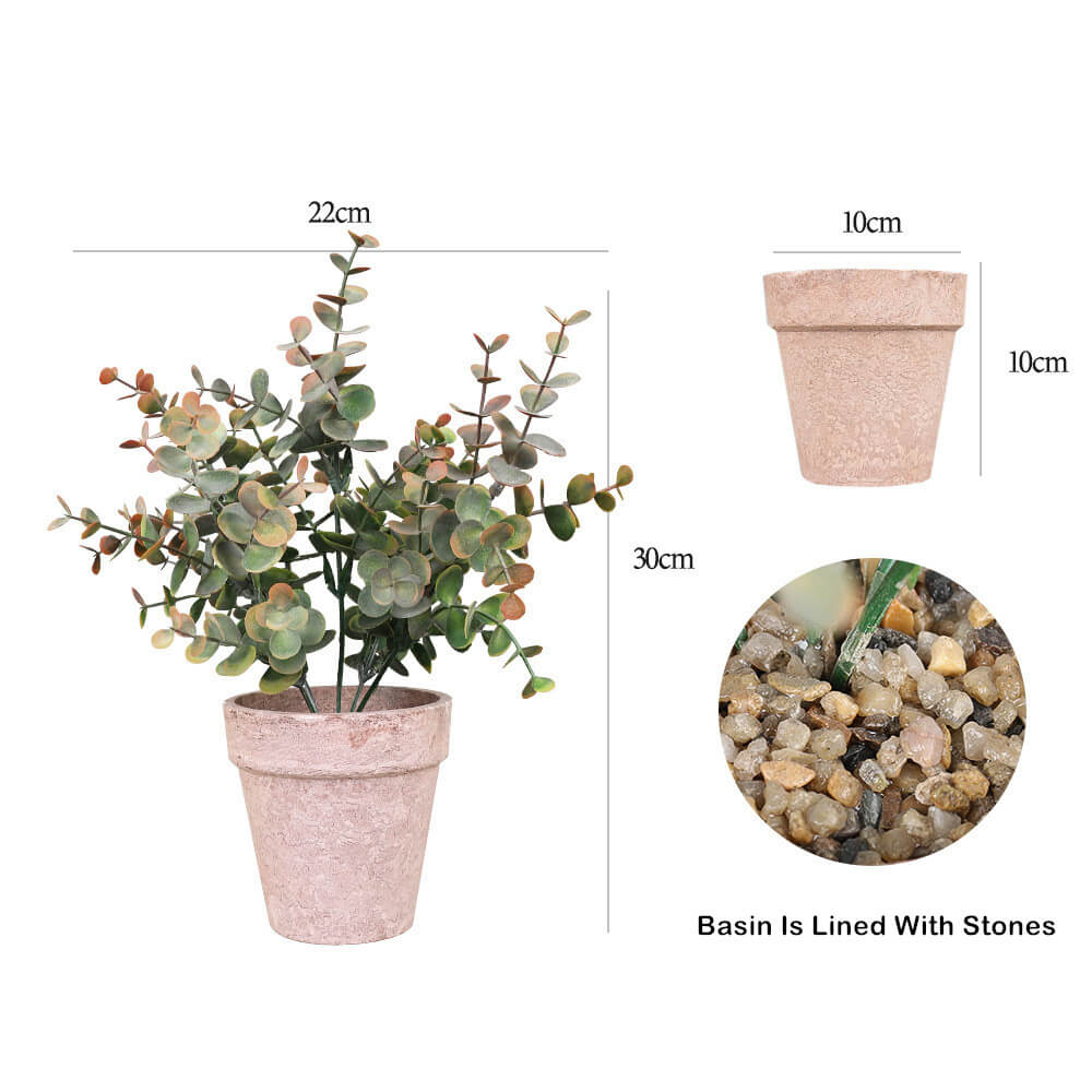 Office Desk Mini Artificial Plants Pot