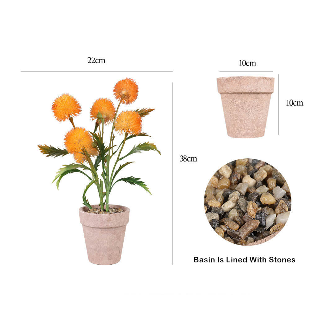 Office Desk Mini Artificial Plants Pot