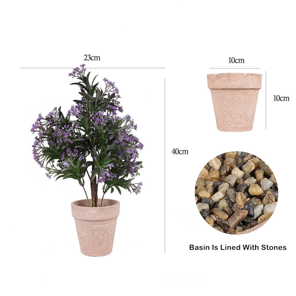 Office Desk Mini Artificial Plants Pot