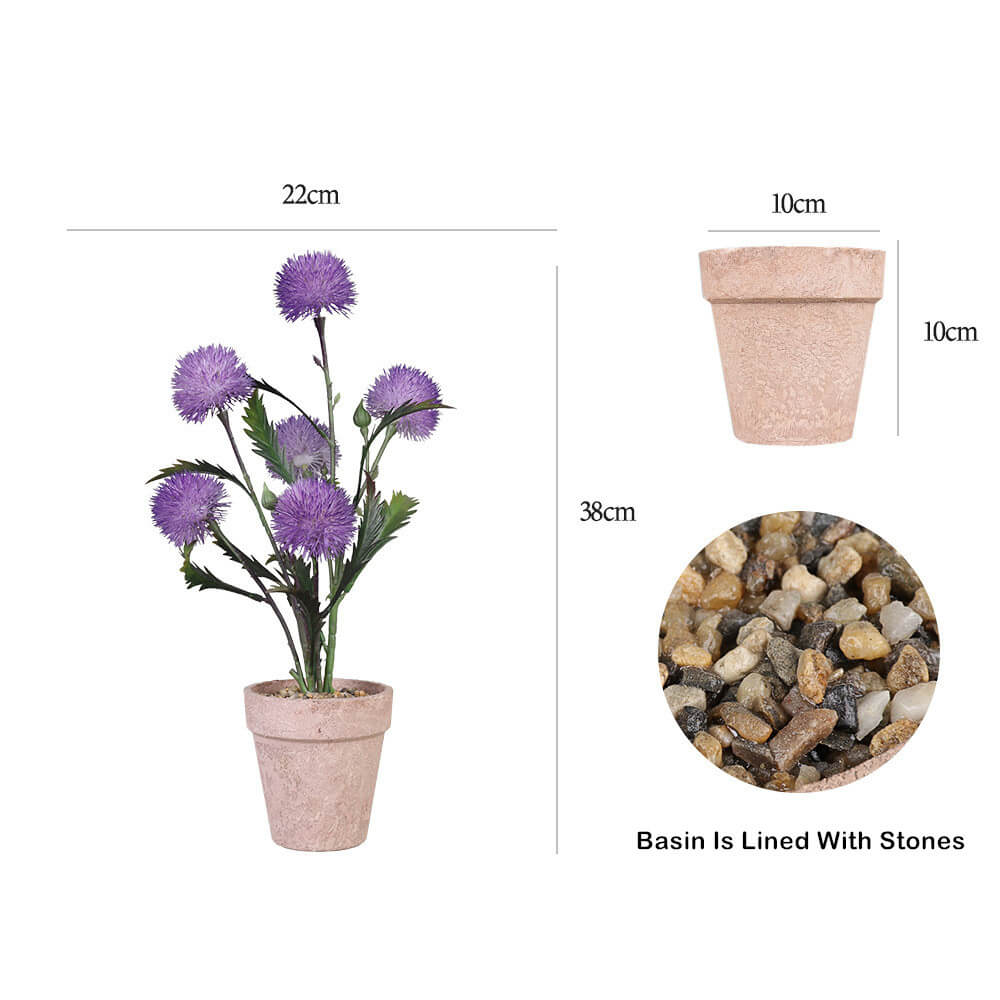 Office Desk Mini Artificial Plants Pot