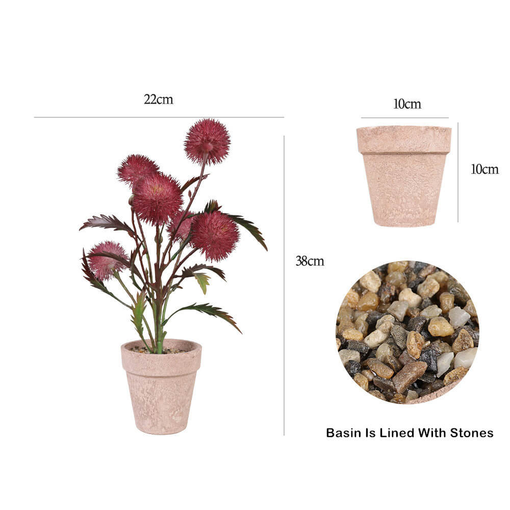 Office Desk Mini Artificial Plants Pot