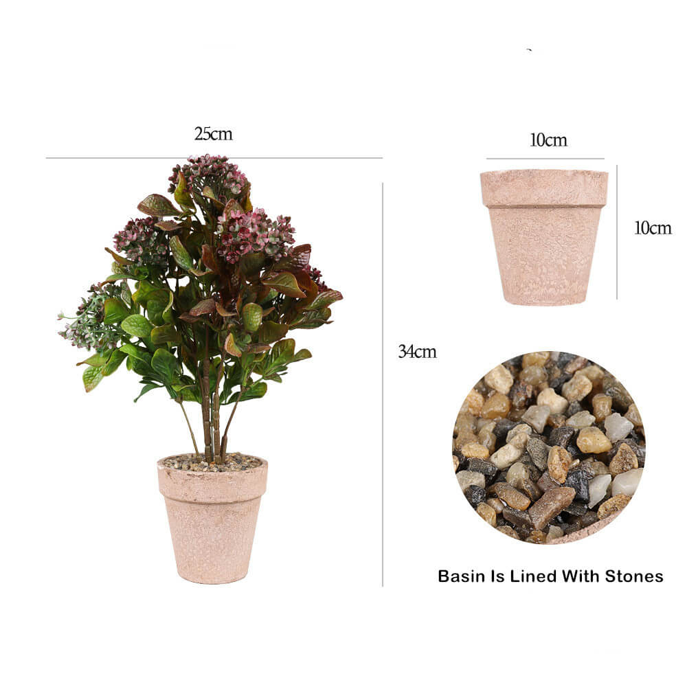 Office Desk Mini Artificial Plants Pot