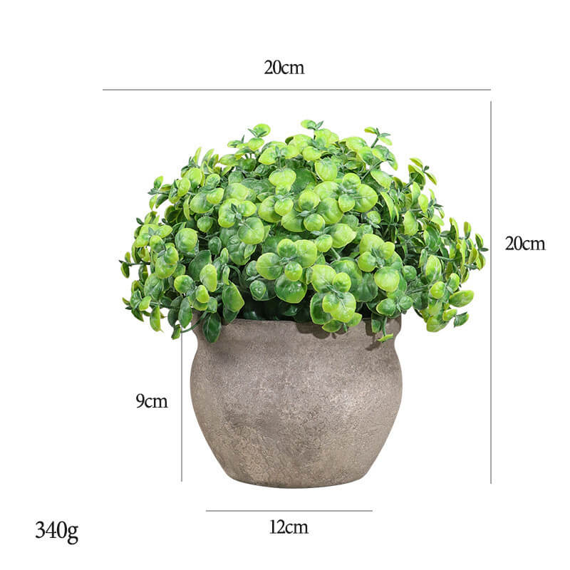 Office Desk Mini Artificial Plants Pot