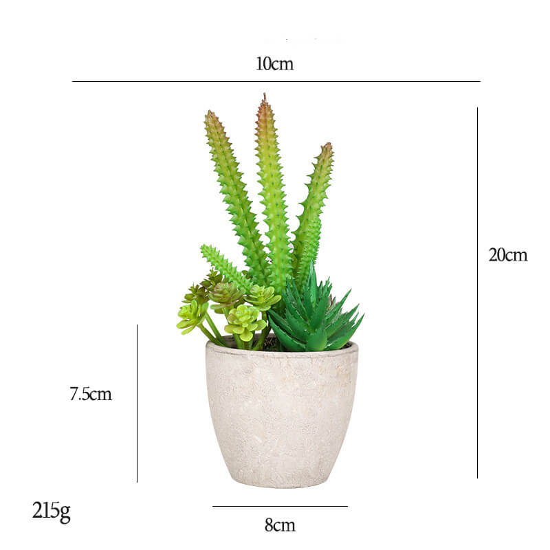 Office Desk Mini Artificial Plants Pot