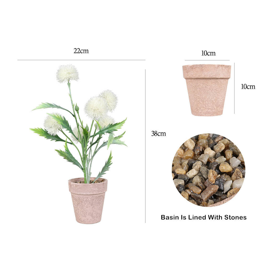 Office Desk Mini Artificial Plants Pot