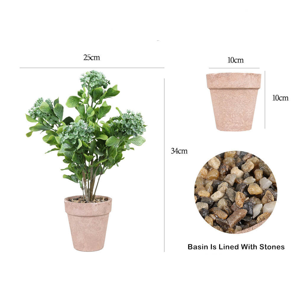 Office Desk Mini Artificial Plants Pot