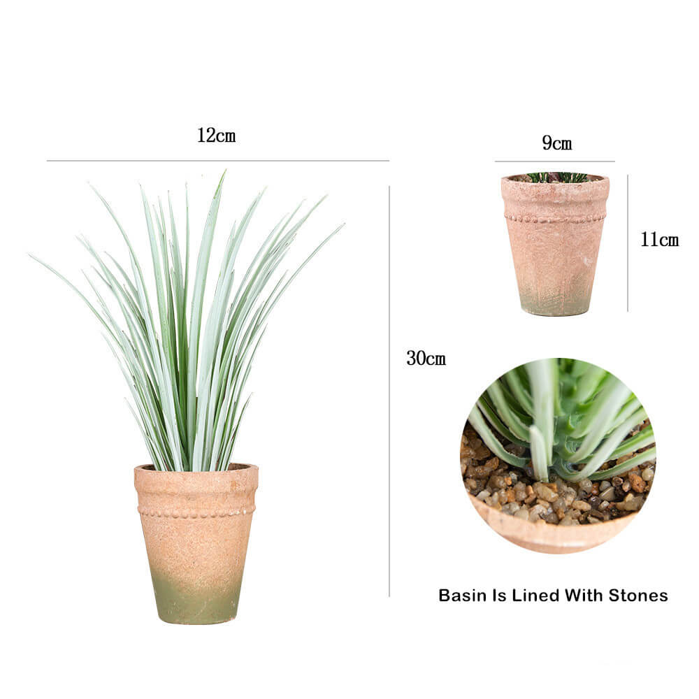 Office Desk Mini Artificial Plants Pot