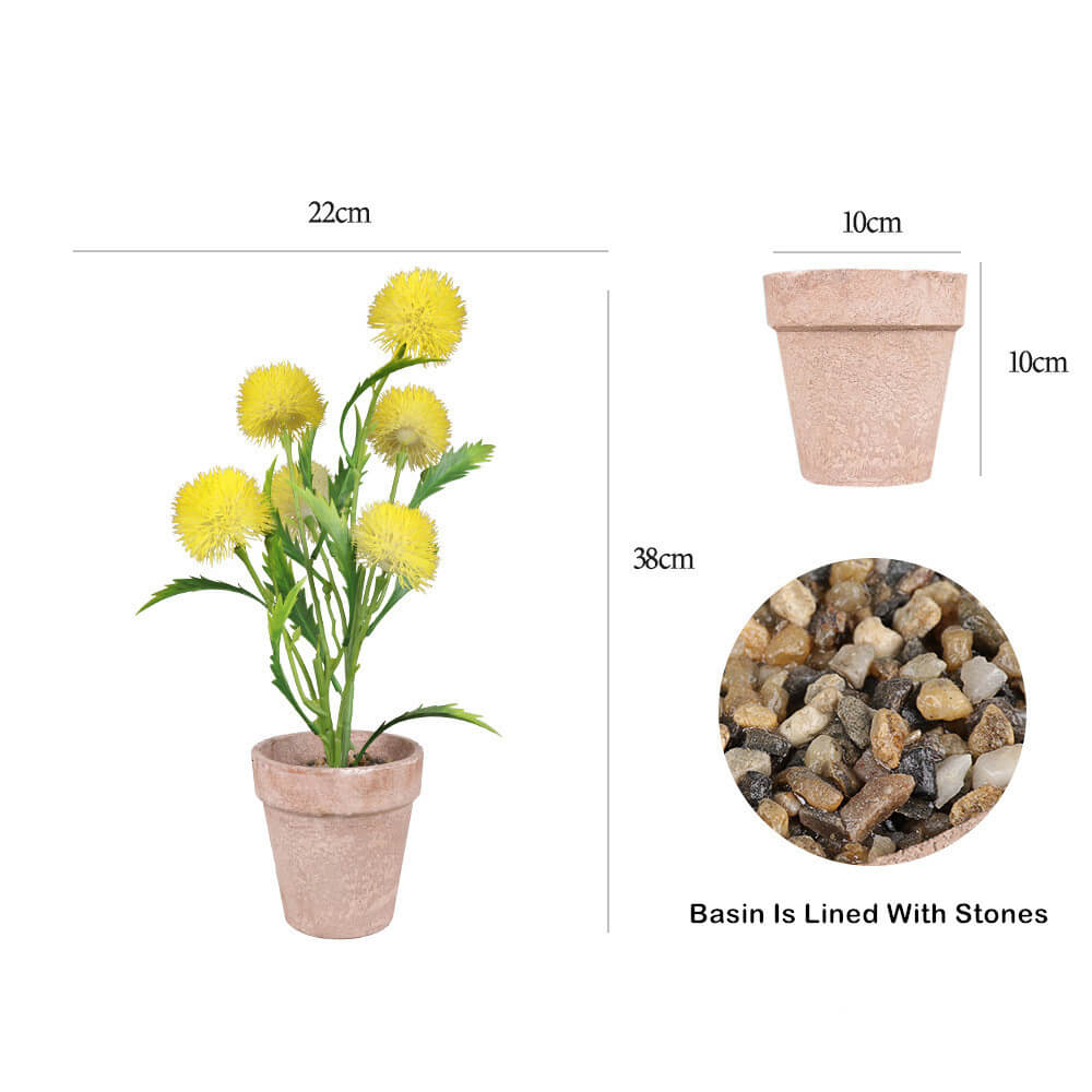 Office Desk Mini Artificial Plants Pot