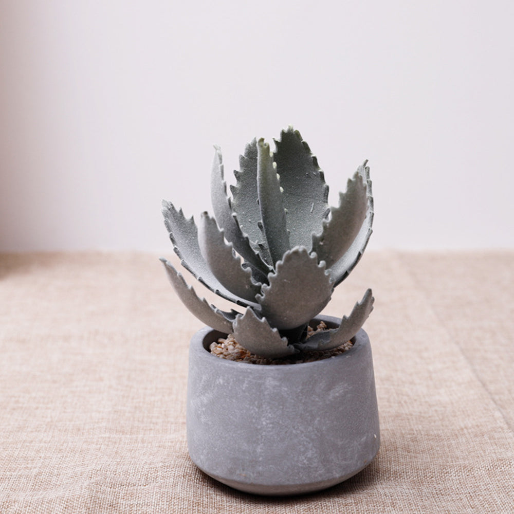 Small Artificial Succulents Potted Plants Indoor