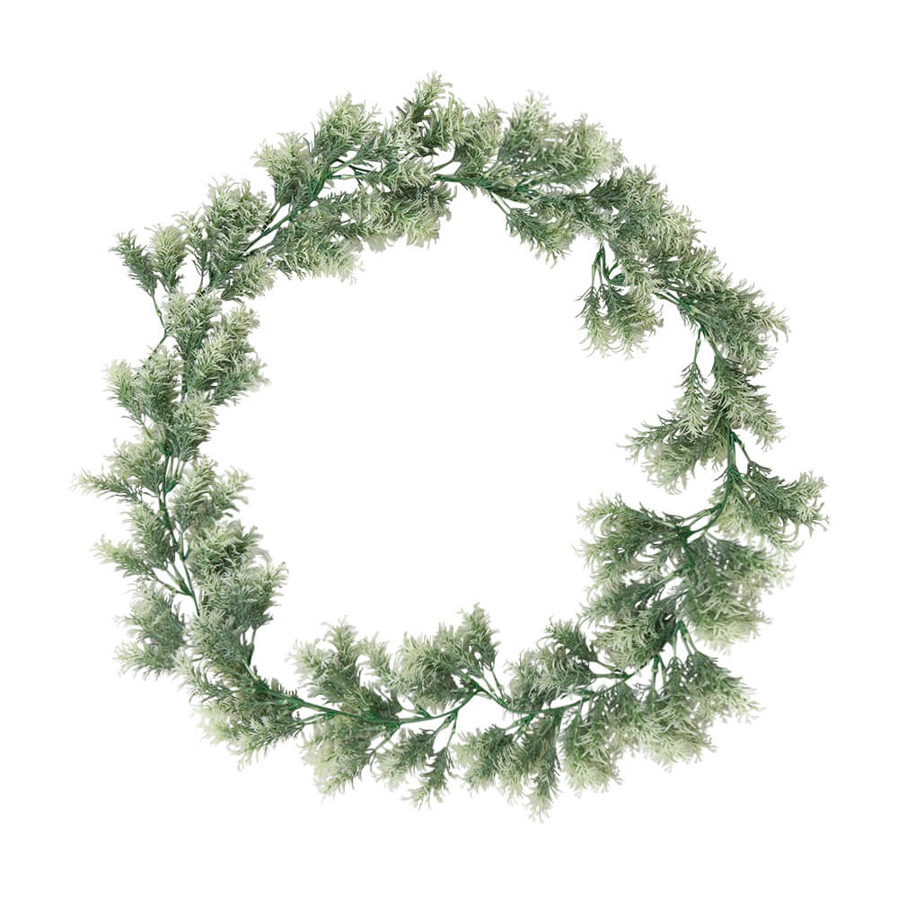 Winter Christmas Pine Leaves Garland