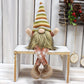 Autumn Harvest Festival goblin hanging leg faceless doll knitting