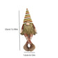 Autumn Harvest Festival goblin hanging leg faceless doll knitting