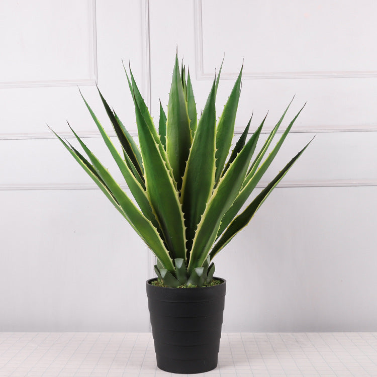 Artificial Golden Agave Plants