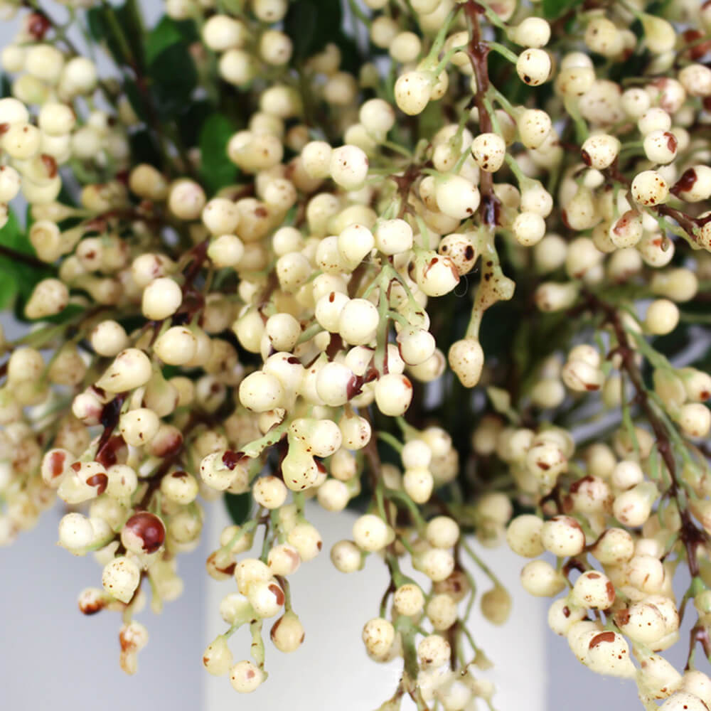 Artificial Love Bean Berries Branches Spray Flowers Plant