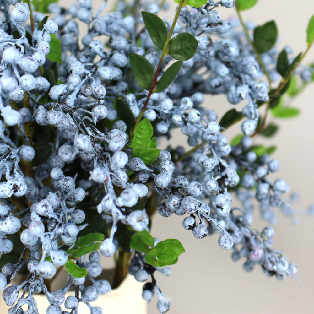Artificial Love Bean Berries Branches Spray Flowers Plant