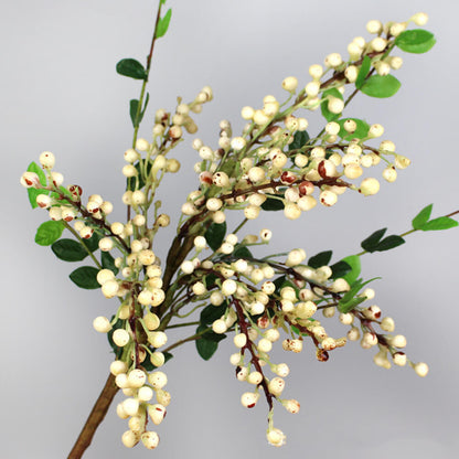 Artificial Love Bean Berries Branches Spray Flowers Plant