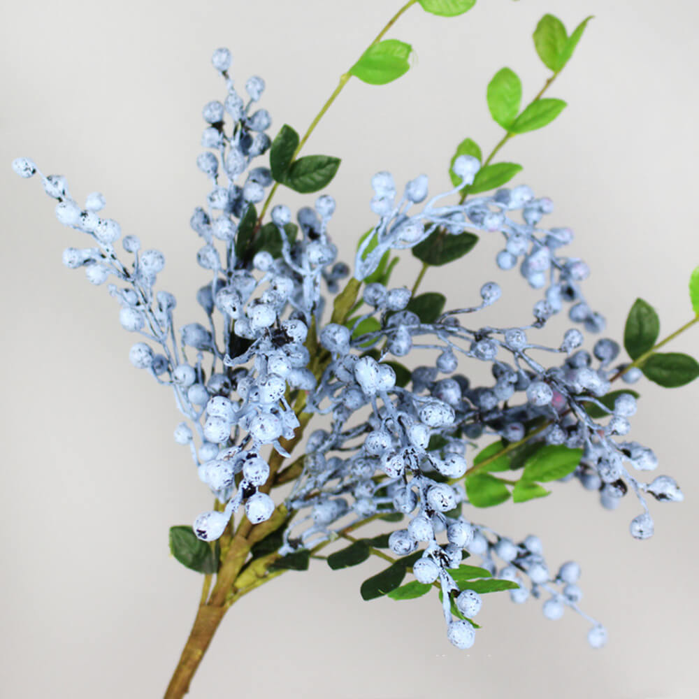 Artificial Love Bean Berries Branches Spray Flowers Plant