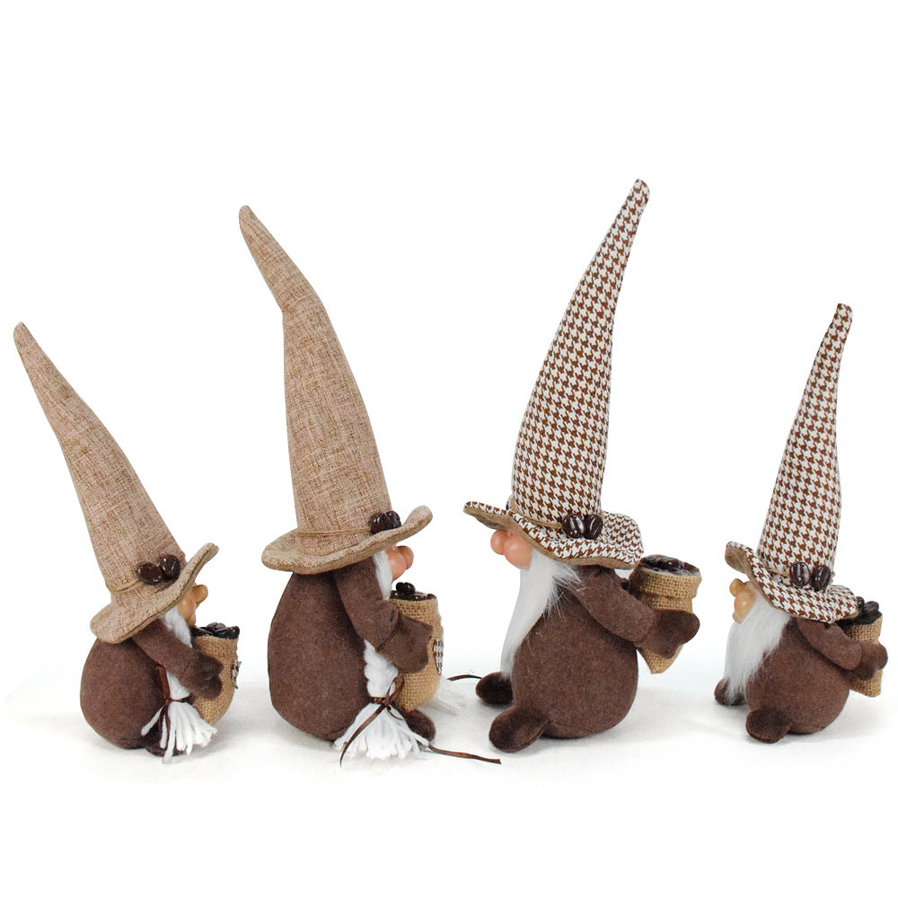Dwarf Doll Ornaments Coffee Shop Decorations