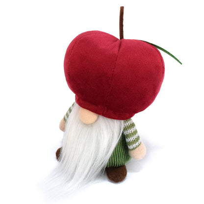 Red Apple Dwarf Figurine Decoration Valentine's Day Christmas Gift