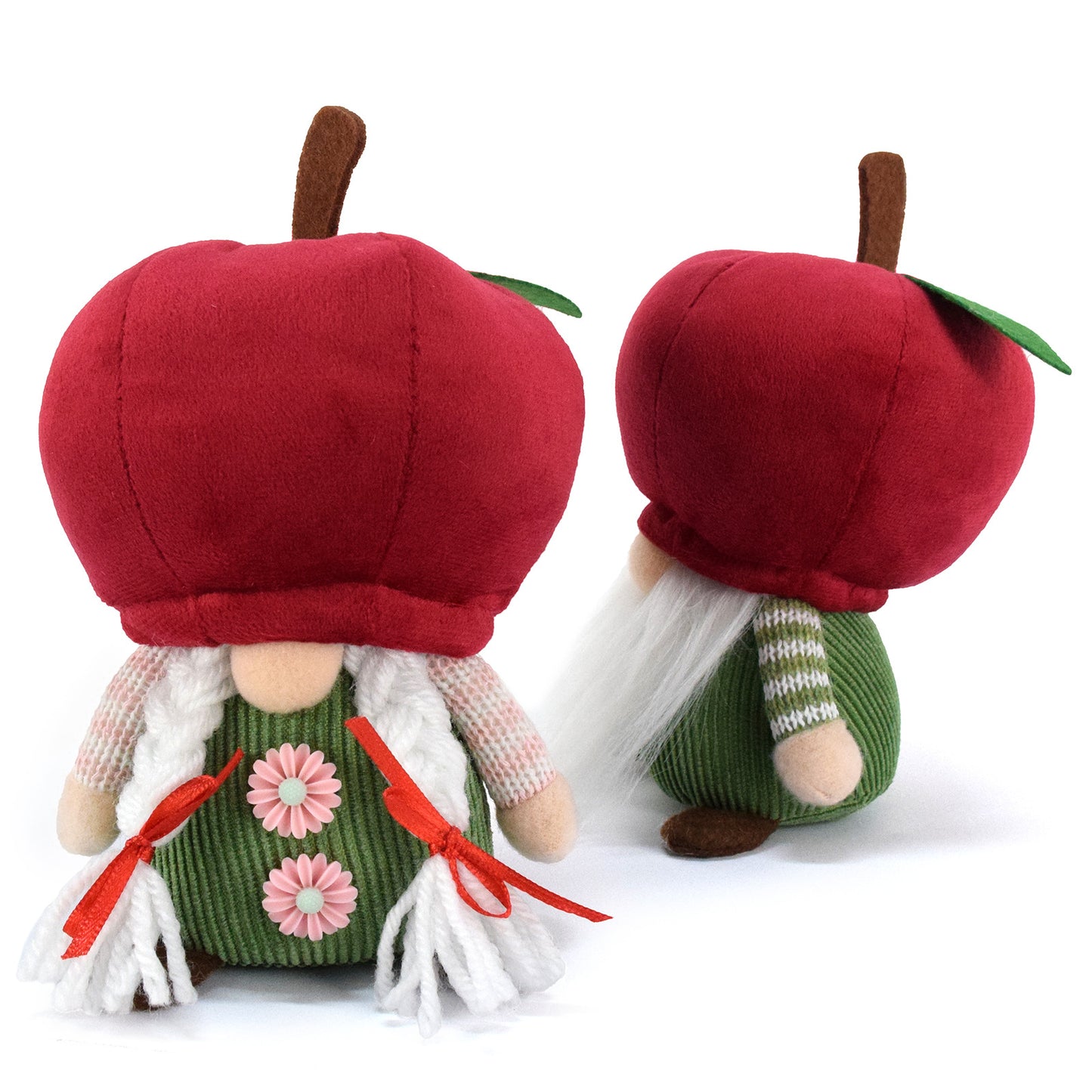 Red Apple Dwarf Figurine Decoration Valentine's Day Christmas Gift