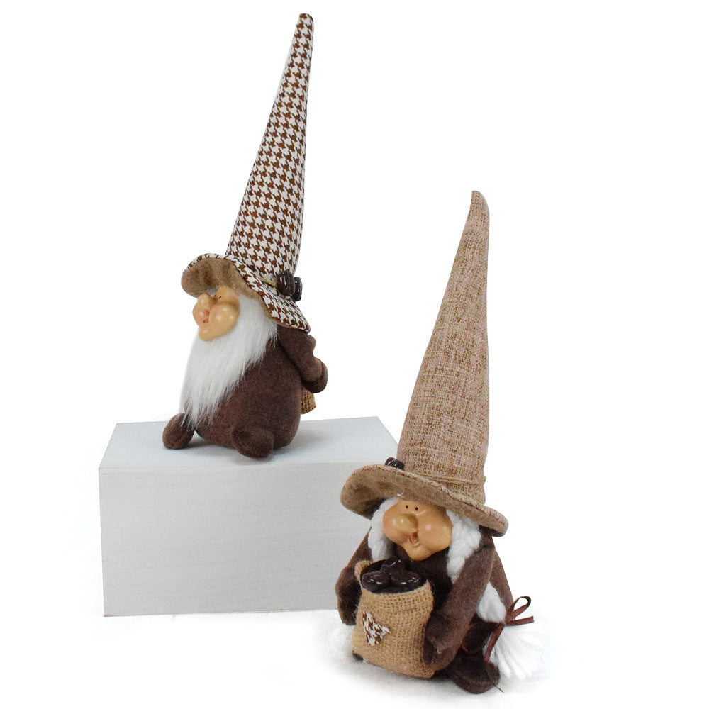 Dwarf Doll Ornaments Coffee Shop Decorations