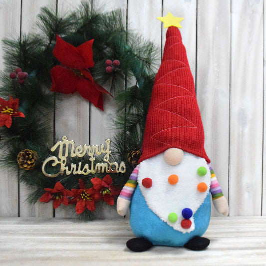 Faceless Rudolph Christmas Doll Dwarf Decorative
