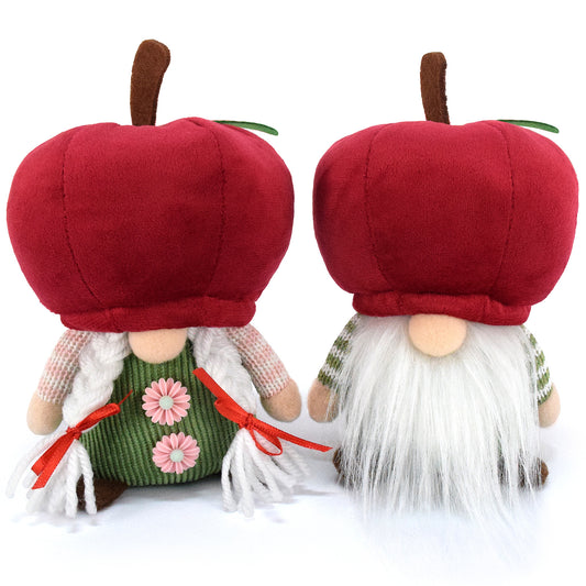 Red Apple Dwarf Figurine Decoration Valentine's Day Christmas Gift