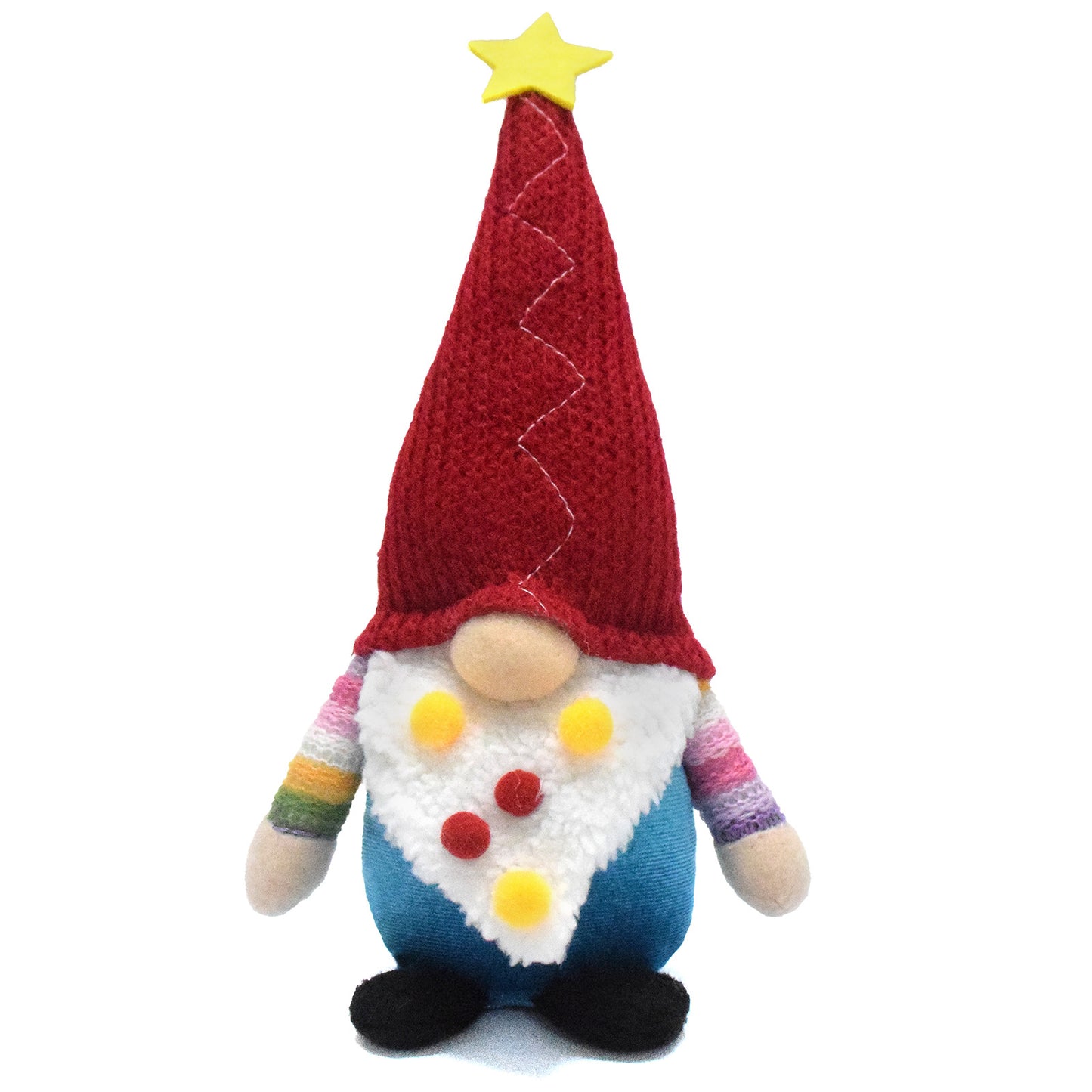 Faceless Rudolph Christmas Doll Dwarf Decorative