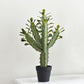 Artificial Cactus Plants In Imitation Ceramic Flower Pot