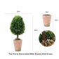 Artificial Ball Plants In Pot Indoor Decoration